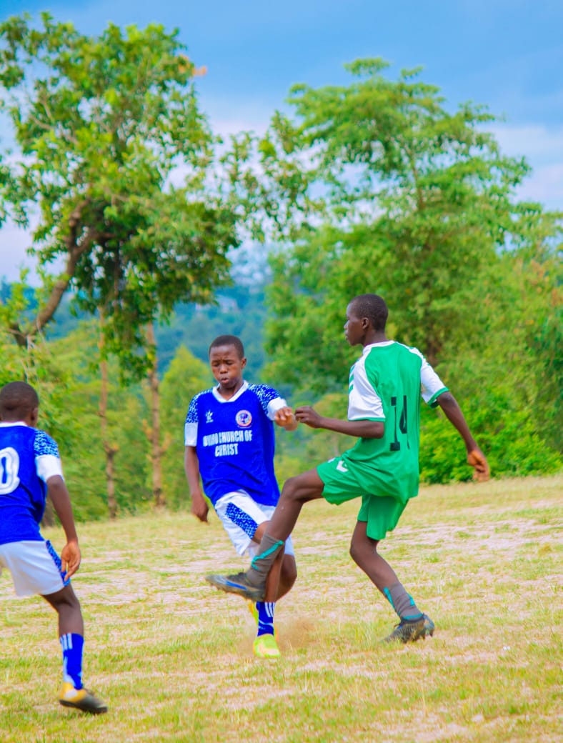Girls team in Nyakach